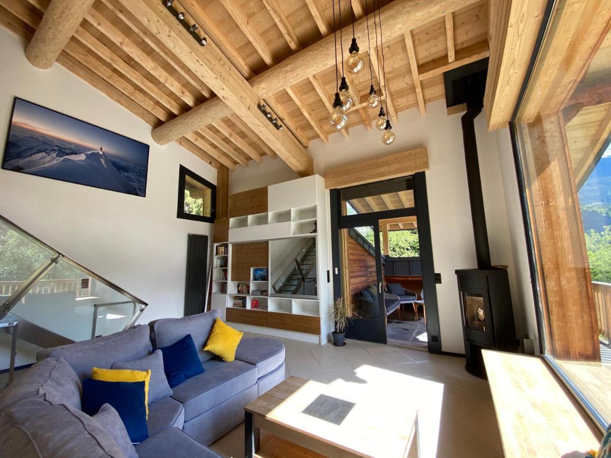 Chambres D'Hotes - B&B - Chalet Mountain Vibes เลอุชส์ ภายนอก รูปภาพ