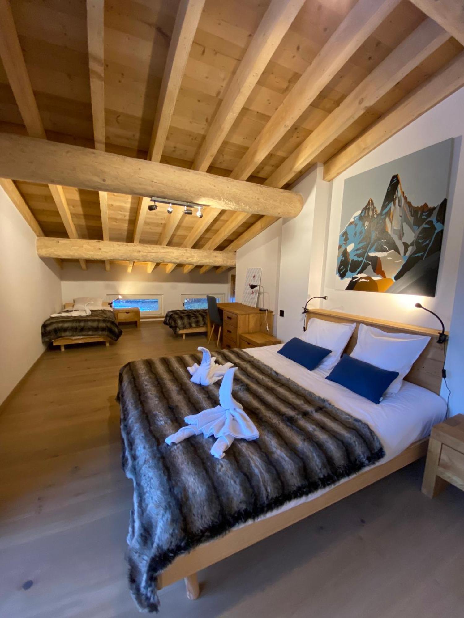 Chambres D'Hotes - B&B - Chalet Mountain Vibes เลอุชส์ ภายนอก รูปภาพ