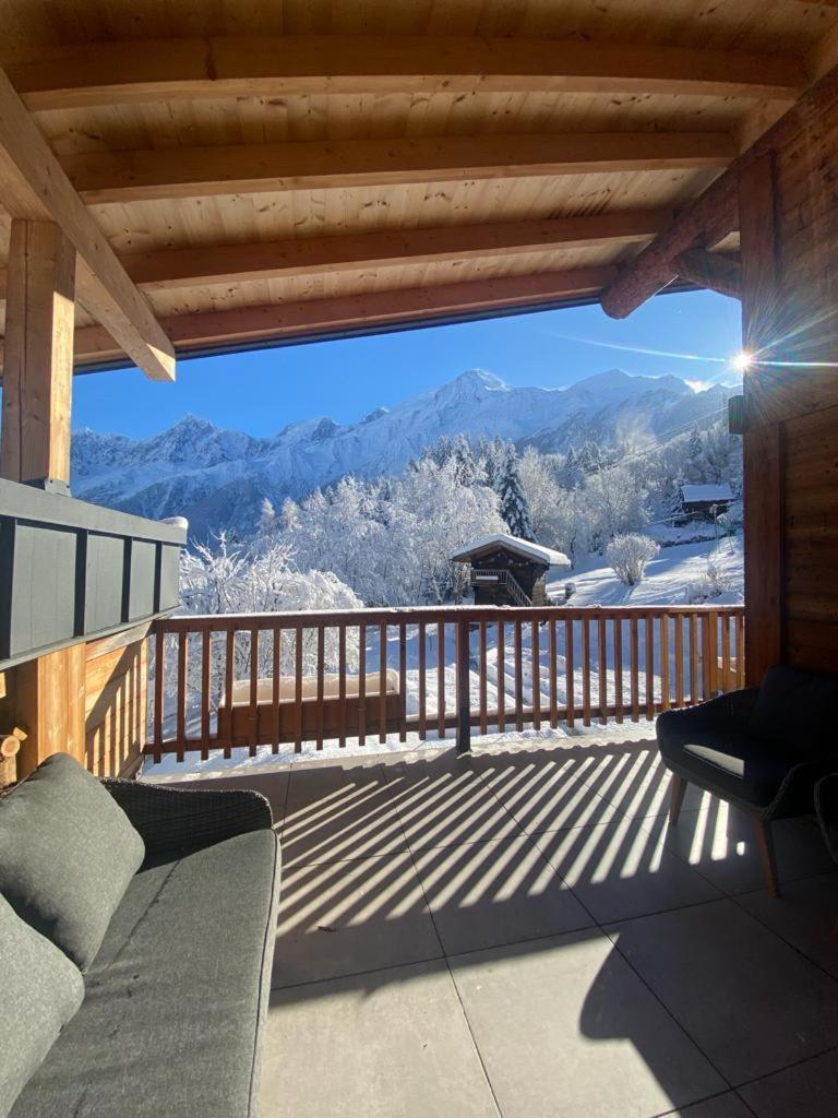 Chambres D'Hotes - B&B - Chalet Mountain Vibes เลอุชส์ ภายนอก รูปภาพ